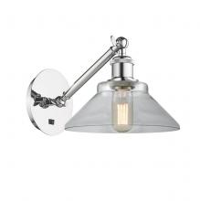  317-1W-PC-G132 - Orwell - 1 Light - 8 inch - Polished Chrome - Sconce