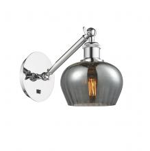 Innovations Lighting 317-1W-PC-G93-LED - Fenton - 1 Light - 7 inch - Polished Chrome - Adjustable Sconce