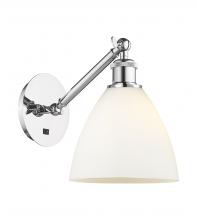 Innovations Lighting 317-1W-PC-GBD-751-LED - Bristol - 1 Light - 8 inch - Polished Chrome - Adjustable Sconce