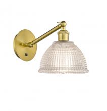 Innovations Lighting 317-1W-SG-G422-LED - Arietta - 1 Light - 8 inch - Satin Gold - Adjustable Sconce