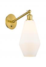 Innovations Lighting 317-1W-SG-G651-7-LED - Cindyrella - 1 Light - 7 inch - Satin Gold - Adjustable Sconce