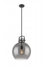 Innovations Lighting 410-1SL-BK-G410-14SM - Newton Sphere - 1 Light - 14 inch - Matte Black - Pendant