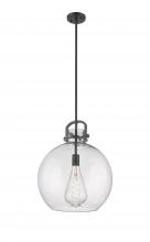  410-1SL-BK-G410-16SDY - Newton Sphere - 1 Light - 16 inch - Matte Black - Pendant