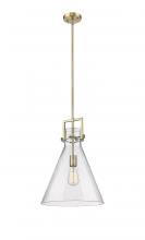  411-1SL-BB-G410-14SDY - Newton Sphere - 1 Light - 14 inch - Brushed Brass - Pendant