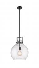  411-1SL-BK-G410-14SDY - Newton Sphere - 1 Light - 14 inch - Matte Black - Pendant