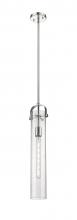  413-1SS-PN-G413-1S-4SDY - Pilaster - 1 Light - 4 inch Glass - Polished Nickel - Pendant