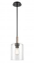  442-1S-BK-SDY-LED - Paladin - 1 Light - 7 inch - Matte Black - stem hung - Mini Pendant