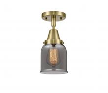 Innovations Lighting 447-1C-AB-G53-LED - Bell - 1 Light - 5 inch - Antique Brass - Semi-Flush Mount