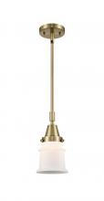  447-1S-AB-G181S - Canton - 1 Light - 7 inch - Antique Brass - Mini Pendant