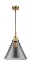 Innovations Lighting 447-1S-AB-G43-L-LED - Cone - 1 Light - 12 inch - Antique Brass - Mini Pendant