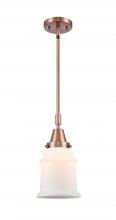  447-1S-AC-G181 - Canton - 1 Light - 7 inch - Antique Copper - Mini Pendant