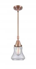 Innovations Lighting 447-1S-AC-G194-LED - Bellmont - 1 Light - 7 inch - Antique Copper - Mini Pendant