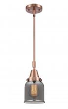 Innovations Lighting 447-1S-AC-G53-LED - Bell - 1 Light - 5 inch - Antique Copper - Mini Pendant