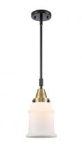  447-1S-BAB-G181-LED - Canton - 1 Light - 7 inch - Black Antique Brass - Mini Pendant