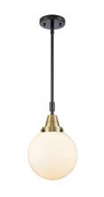  447-1S-BAB-G201-8 - Beacon - 1 Light - 8 inch - Black Antique Brass - Mini Pendant