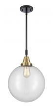  447-1S-BAB-G202-12 - Beacon - 1 Light - 12 inch - Black Antique Brass - Mini Pendant