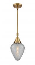  447-1S-BB-G165 - Geneseo - 1 Light - 7 inch - Brushed Brass - Mini Pendant