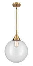  447-1S-BB-G202-12 - Beacon - 1 Light - 12 inch - Brushed Brass - Mini Pendant