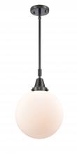  447-1S-BK-G201-10 - Beacon - 1 Light - 10 inch - Matte Black - Mini Pendant