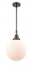  447-1S-OB-G201-10 - Beacon - 1 Light - 10 inch - Oil Rubbed Bronze - Mini Pendant