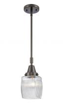 Innovations Lighting 447-1S-OB-G302-LED - Colton - 1 Light - 6 inch - Oil Rubbed Bronze - Mini Pendant
