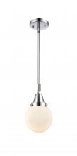  447-1S-PC-G201-6-LED - Beacon - 1 Light - 6 inch - Polished Chrome - Mini Pendant