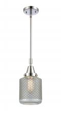  447-1S-PC-G262-LED - Stanton - 1 Light - 6 inch - Polished Chrome - Mini Pendant