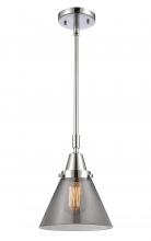  447-1S-PC-G43-LED - Cone - 1 Light - 8 inch - Polished Chrome - Mini Pendant