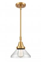  447-1S-SG-G4472 - Caden - 1 Light - 8 inch - Satin Gold - Mini Pendant