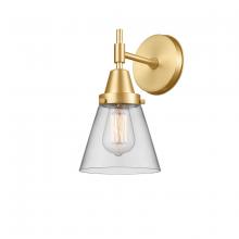  447-1W-SG-G62 - Cone - 1 Light - 6 inch - Satin Gold - Sconce