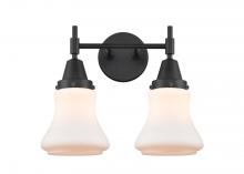  447-2W-BK-G191 - Bellmont - 2 Light - 15 inch - Matte Black - Bath Vanity Light