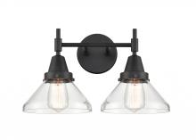  447-2W-BK-G4472 - Caden - 2 Light - 17 inch - Matte Black - Bath Vanity Light