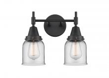  447-2W-BK-G52 - Caden - 2 Light - 14 inch - Matte Black - Bath Vanity Light