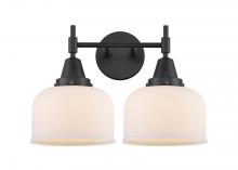  447-2W-BK-G71 - Caden - 2 Light - 17 inch - Matte Black - Bath Vanity Light