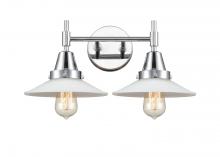  447-2W-PC-G1 - Halophane - 2 Light - 18 inch - Polished Chrome - Bath Vanity Light