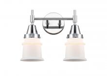  447-2W-PC-G181S - Canton - 2 Light - 14 inch - Polished Chrome - Bath Vanity Light