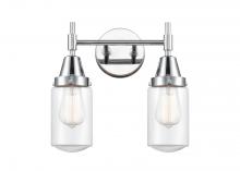  447-2W-PC-G312 - Dover - 2 Light - 14 inch - Polished Chrome - Bath Vanity Light