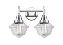  447-2W-PC-G532 - Oxford - 2 Light - 17 inch - Polished Chrome - Bath Vanity Light