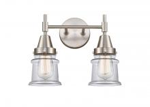  447-2W-SN-G182S - Canton - 2 Light - 14 inch - Satin Nickel - Bath Vanity Light