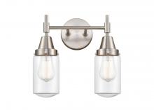  447-2W-SN-G312 - Dover - 2 Light - 14 inch - Satin Nickel - Bath Vanity Light