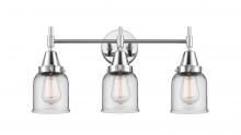  447-3W-PC-G52 - Caden - 3 Light - 23 inch - Polished Chrome - Bath Vanity Light