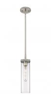  471-1S-SN-G471-12CL - Lincoln - 1 Light - 4 inch - Satin Nickel - Pendant