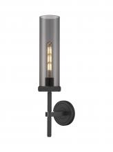  471-1W-BK-G471-12SM - Lincoln - 1 Light - 5 inch - Matte Black - Sconce