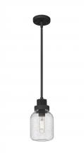  472-1S-TBK-G472-6SDY - Somers - 1 Light - 6 inch - Textured Black - Pendant