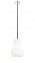  491-1P-PN-G571-12 - Fairfield - 1 Light - 12 inch - Polished Nickel - Cord hung - Mini Pendant