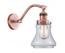  515-1W-AC-G192 - Bellmont - 1 Light - 7 inch - Antique Copper - Sconce