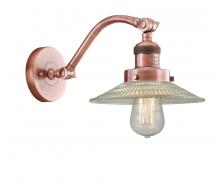  515-1W-AC-G2 - Halophane - 1 Light - 9 inch - Antique Copper - Sconce