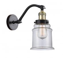  515-1W-BAB-G182 - Canton - 1 Light - 6 inch - Black Antique Brass - Sconce