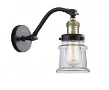  515-1W-BAB-G182S - Canton - 1 Light - 7 inch - Black Antique Brass - Sconce