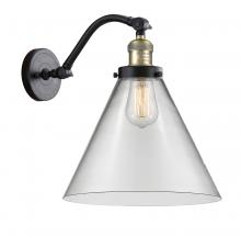 Innovations Lighting 515-1W-BAB-G42-L-LED - Cone - 1 Light - 12 inch - Black Antique Brass - Adjustable Sconce
